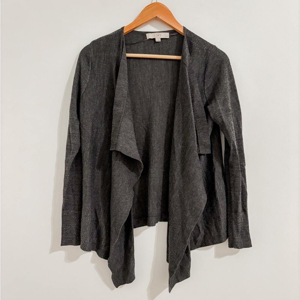 LOFT wrap cardigan Medium Petite
